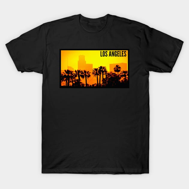 Los Angeles Art1 T-Shirt by ILMphotoguy